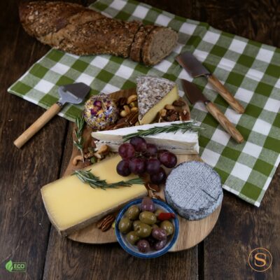 personalized wooden cheese board