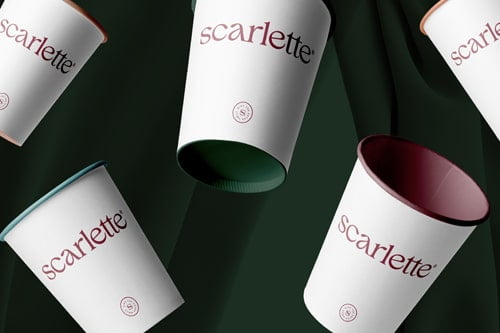 Personalized coffee cups